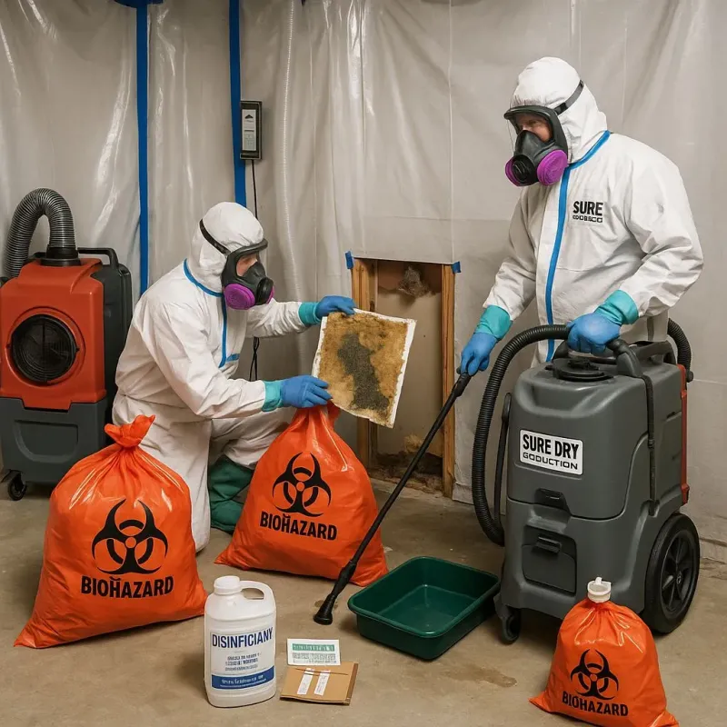 Contaminated Water Handling Protocols process in White Meadow Lake, NJ